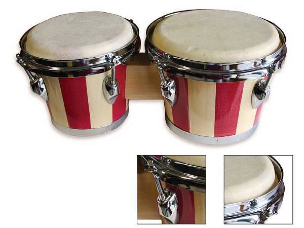 Extreme Bonghi in legno con tiranti e hardware cromato - bongos jdb105