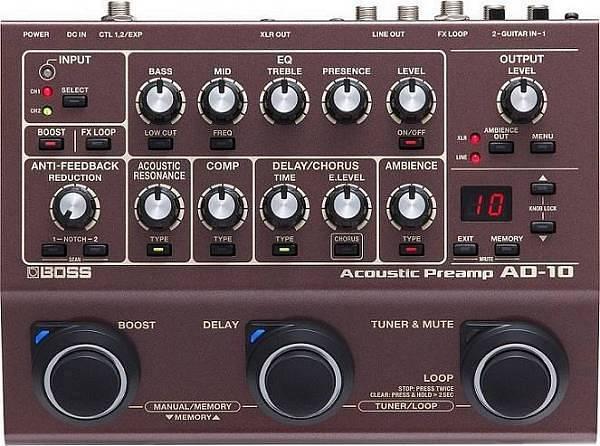 Boss AD-10 Acoustic Preamp