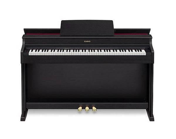 CASIO AP 470 BK CELVIANO CON MOBILE IN LEGNO LEGGIO E PEDALIERA