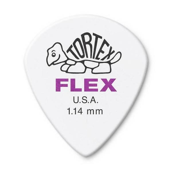 Dunlop 468R1.14 Tortex Flex Jazz III 1.14mm bag/72