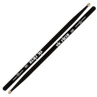 Vic Firth American Classic 5A Black - 5AB - bacchette batteria