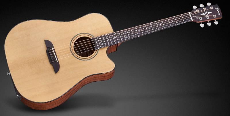 Framus FD14 SV CE Dreadnought Cutaway Eq Natural Vintage High Polish