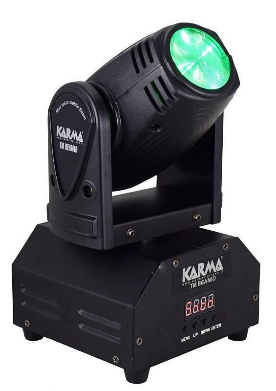 Karma TM BEAM10 - Mini testa mobile Beam DMX