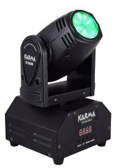 Karma TM BEAM10 -  Mini testa mobile Beam DMX