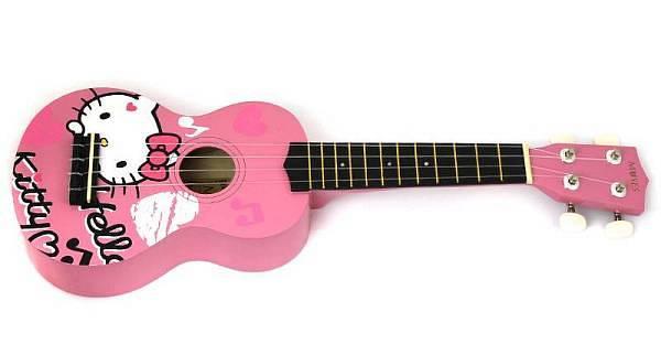 Muses UK-1-P7 - ukulele soprano - grafica Hello Kitty