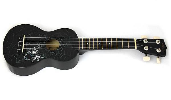 Muses UK-1-P8 - ukulele soprano - grafica Spider
