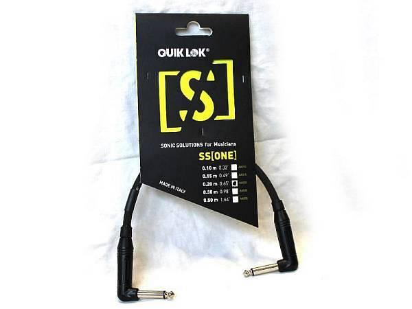 Quik Lok Sonic Solutions ONE AA020 - cavo jack high definition - made in Italy