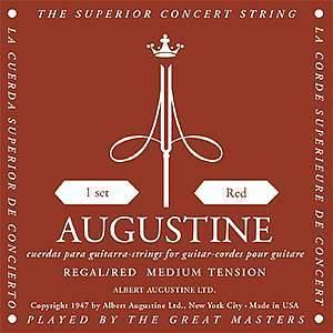 Augustine Regal Red - Corde tensione media per chitarra classica