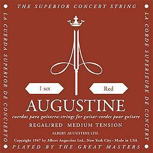 Augustine Regal Red - Corde tensione media per chitarra classica