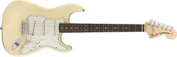 Fender Albert Hammond Jr. Stratocaster RW Olympic White