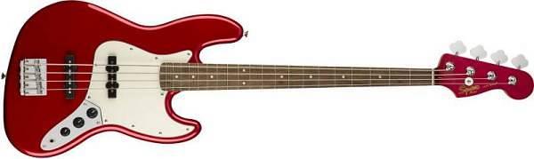 Squier by Fender Contemporary Jazz Bass LRL Dark Metallic Red