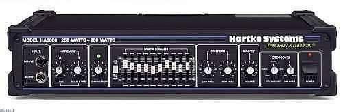 Hartke HA 5000 - 250W - testata valvole e solid state per basso
