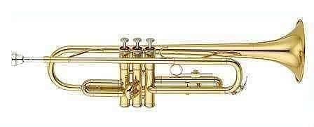 YAMAHA YTR 1335 - tromba finitura dorata