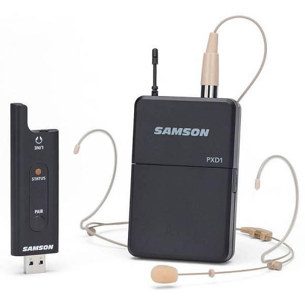 Samson XPD2 Headset - USB Digital Wireless System - 2.4 GHz