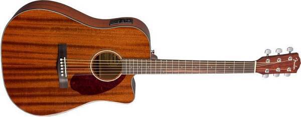 Fender CD-140SCE Dreadnought, Walnut Fingerboard, All-Mahogany w/Case