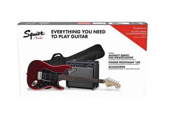 Squier by Fender Affinity Stratocaster HSS Pack LF Candy Apple Red ULTIMO DISPONIBILE!!!