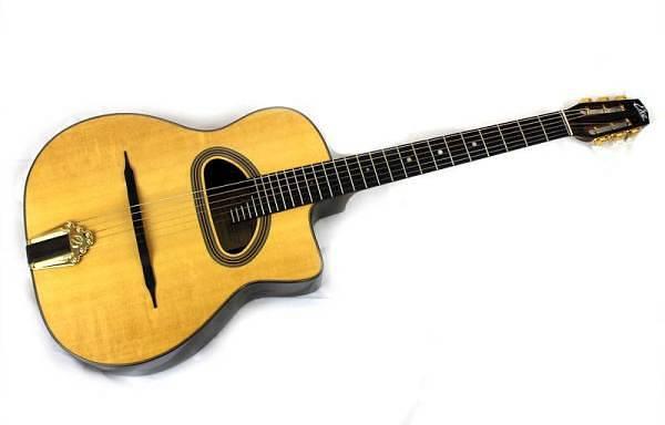 Eko Gipsy Django - chitarra stile Maccaferri in abete ebano e palissandro - modello unico