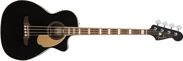 Fender Kingman Bass Walnut Fingerboard Black