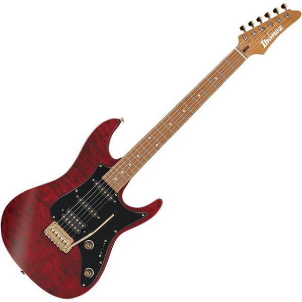 Ibanez SLM10-TRM Transparent Red Matte - Scott LePage Signature (Polyphia)