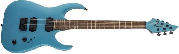 Jackson Misha Mansoor Pro Series Signature Juggernaut HT6 Caramelized Maple Fingerboard Matte Blue Frost