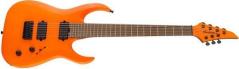 Jackson Misha Mansoor Pro Series Signature Juggernaut HT7 Caramelized Maple Fingerboard Neon Orange