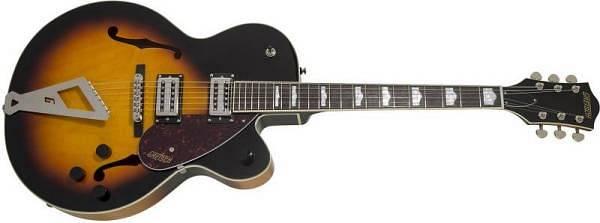 Gretsch G2420 Streamliner Chromatic II Aged Brooklyn Burst - Chitarra semiacustica Streamliner Aged Brooklyn Burst