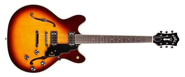 Guild Starfire IV ST Antique Burst - chitarra elettrica semi hollow body