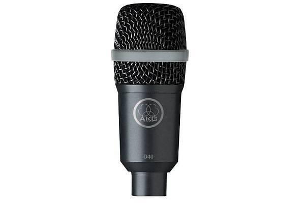 AKG D40 - microfono dinamico cardioide per percussioni e fiati