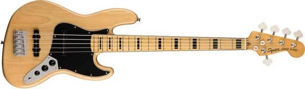 Squier by Fender Classic Vibe ‘70s Jazz Bass V MN Natural