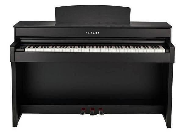 YAMAHA CLAVINOVA CLP645 BLACK PIANOFORTE DIGITALE 88 TASTI PESATI COLORE NERO