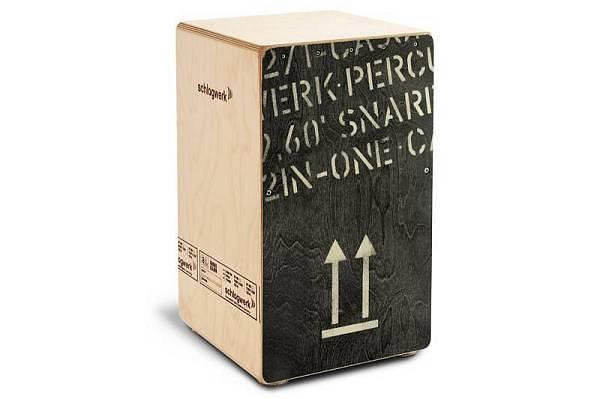 Schlagwerk CP 404 BLK - 2inOne Snare Cajon Large - Black Edition