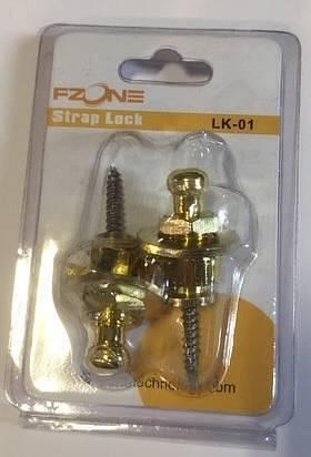 F-ZONE LK-01 SECURITY LOCK PER TRACOLLA DORATO