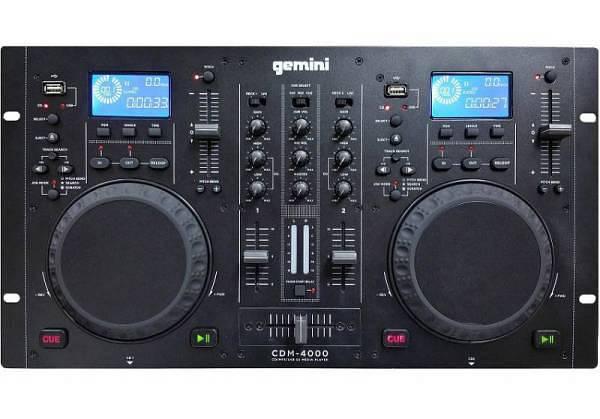 GEMINI CDM4000 CONTROLLER LETTORE MULTIMEDIALE CD USB MP3 PER DJ