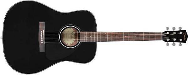 Fender CD-60 Dreadnought V3 DS, Walnut Fingerboard, Black