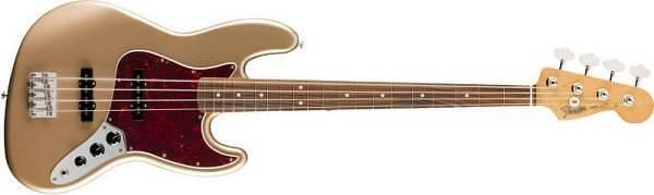 Fender Vintera 60s Jazz Bass Pau Ferro Fingerboard Firemist Gold