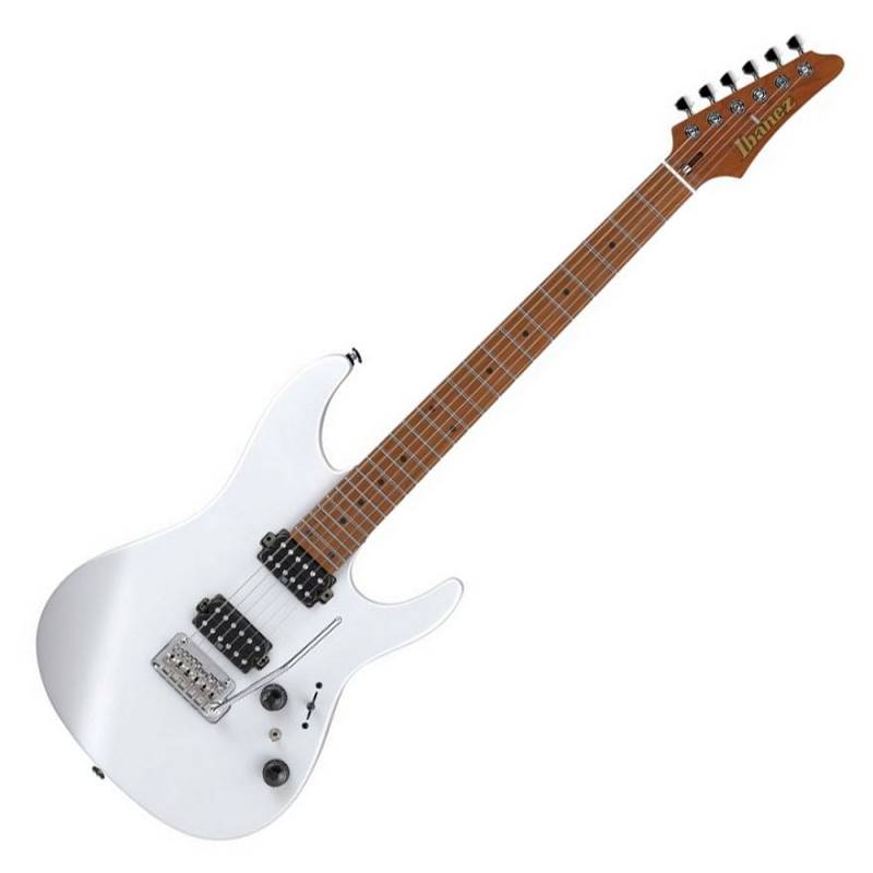 Ibanez AZ2402-PWF Pearl White Flat - CHITARRA ELETTRICA PEARL WHITE FLAT