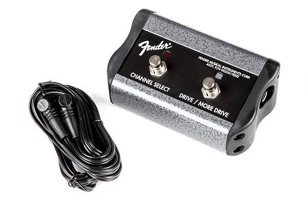 Fender 2-Button 3-Function Footswitch: Channel / Gain / More Gain with 1/4" Jack