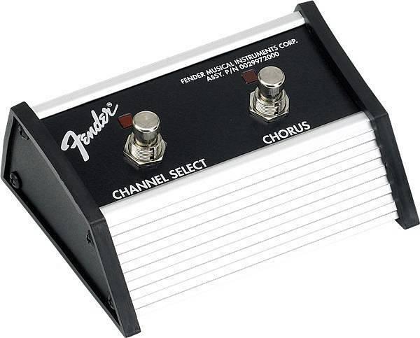 Fender 2-Button Footswitch: Channel / Chorus On/Off with 1/4" Jack