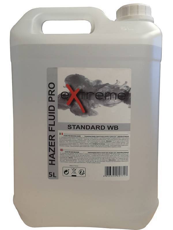 Extreme  SMOKE PRO HAZE WB LIQUIDO MACCHINE FUMO HAZER BASE ACQUA ALTA DENSITAâ€™ CERTIFICATO TANICA DA 5 KG. MADE IN EUROPE
