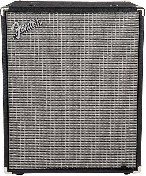Fender Rumble™ 210 Cabinet, Black and Silver