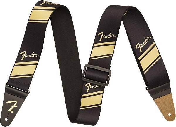 Fender Competition Stripe Strap Gold