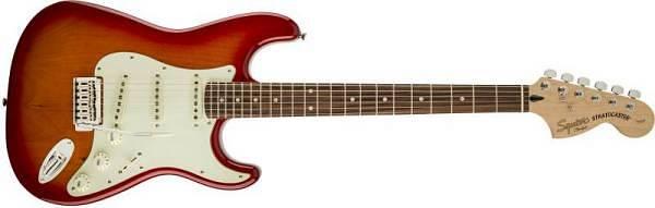 Squier by Fender Standard Stratocaster LRL Cherry Sunburst
