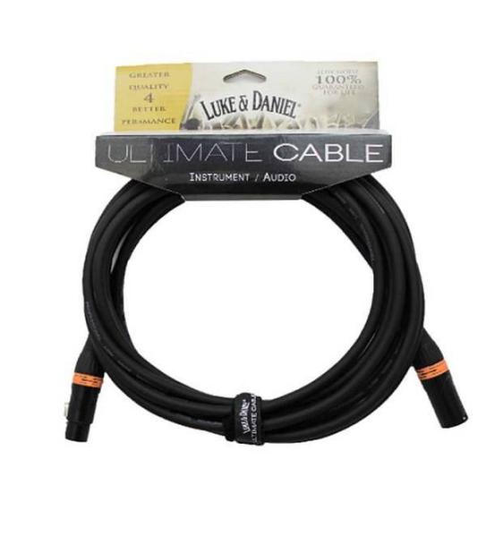 LUKE & DANIEL ULTIMATE CAVO CANNON CANNON XLR MT. 3 ORANGE RINGS