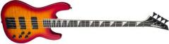 Jackson JS Series Concert Bass JS3Q Amaranth Fingerboard Cherry Burst