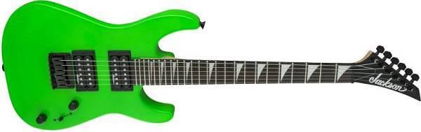 Jackson JS Series Dinky JS1X Minion Amaranth Fingerboard Neon Green