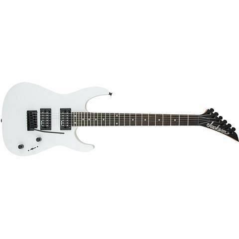 Jackson JS Series Dinky JS12 Amaranth Fingerboard Snow White