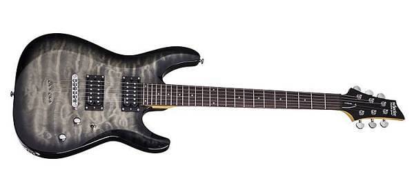 Schecter C 6 PLUS CB Charcoal burst