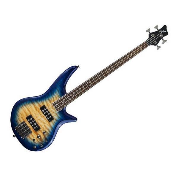 Jackson JS Series Spectra Bass JS3Q LRL Amber Blue Burst