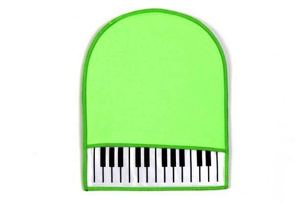 Luke & Daniel PA-31gr - guanto antipolvere per pulire pianoforte tablet e smartphone - colore verde