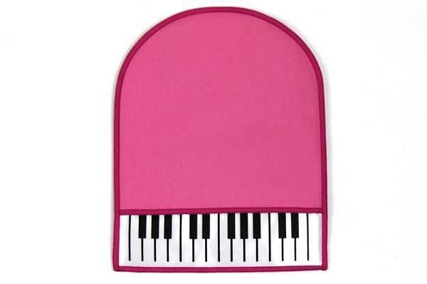 Luke & Daniel PA-31pk - guanto antipolvere per pulire pianoforte tablet e smartphone - colore rosa